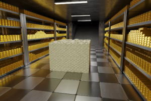 Хранилище с золотом