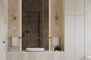 Ванная в стиле неоклассика