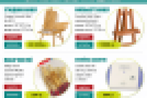 Верстка макетов для интернет магазина Кисти-Краски