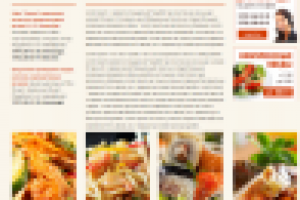 Верстка для сайта Кафе "Гурман" г. Алматы