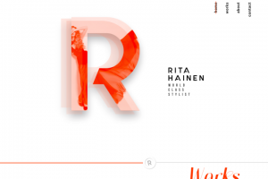 Одностраничный сайт-портфолио стилиста