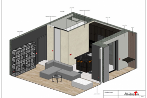 3d схема к проекту