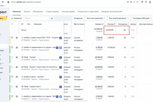Привлечение лидов через яндекс директ (элитная недвижимость)