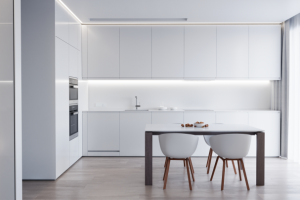 Квартира в белых тонах