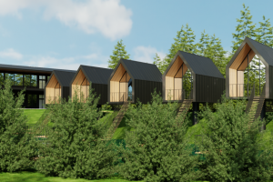 Визуализация базы отдыха