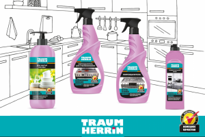 Дизайн серии бытовой химии Traum Herrin
