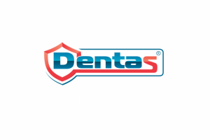 Логотип серии зубных паст "Dentas"