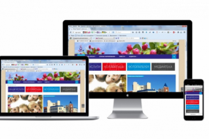 сайт для Центра культуры "Югра Презент"