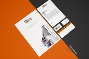 Логотип и фирменный стиль "Умные окна"