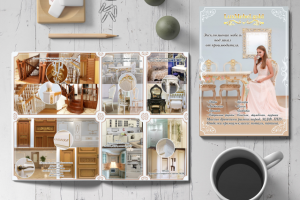 Флаер-буклет Lux