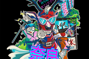 Принт для футболки NARA GANG