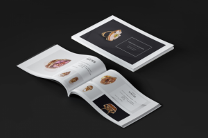 Презентация-каталог для коллекции уникальных ювелирных изделий