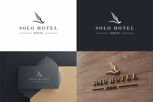 Логотип для отеля "Solo Hotel"