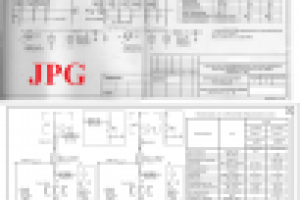 Перевод схемы подстанции из формата JPG в DWG (AutoCAD)