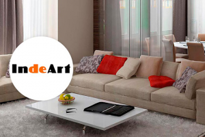 Студия дизайна интерьеров InDeArt #сайт-визитка