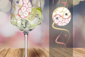 Дизайн принта для бокала