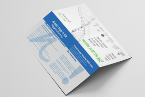 Буклет, евро 1 сгиб