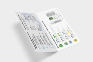 Буклет, евро 1 сгиб