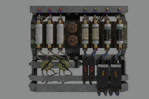 Рама с советской электроникой