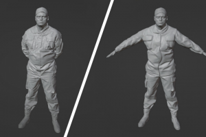 Рескульпт в Т-позу