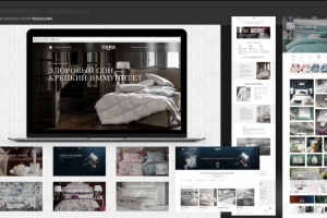 Работа над интерфейсом и оформлением интернет-магазина