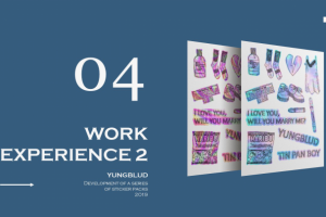 Разработка серии тематических стикеров (стикерпак) Yungblug