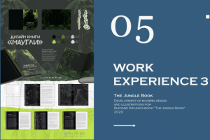 Разработка дизайна книги "Маугли"