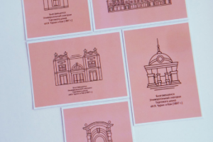 Разработка серии открыток "И.Я Чурин и Ко"