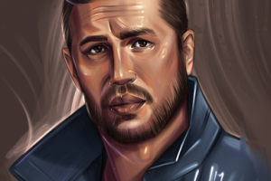 Портрет в стиле Диджитал арт