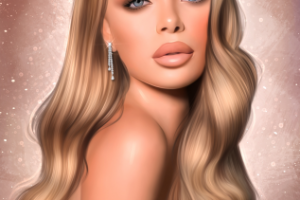 Портрет в стиле Дрим арт