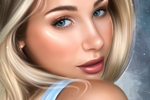 Портрет в стиле Дрим арт