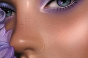 Портрет в стиле Дрим арт