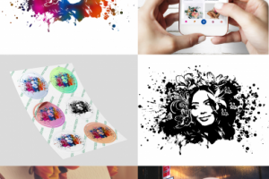 Логотип цветочного магазина