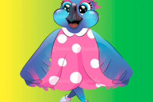 Попугай девочка