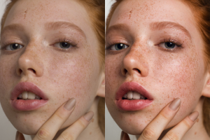 Цветокоррекция, ретушь