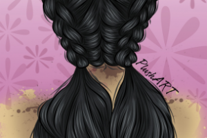 Рисунок прически - 2