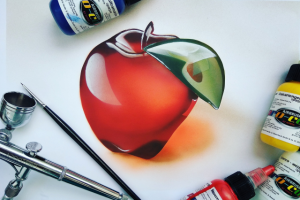 Стеклянное яблоко