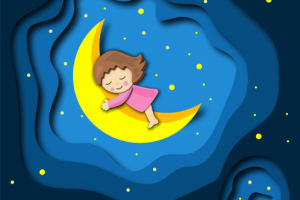 Векторная иллюстрация в стиле Paper Cut.