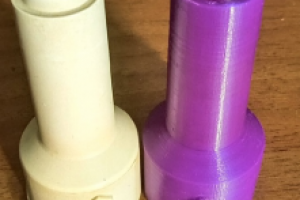 3D печать - вал кухонного комбайна