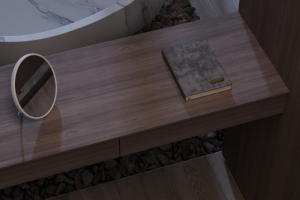 DUBAI HILLS:BEDROOM NIGHT