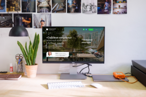 Верстка сайта для жилого комплекса "Садовые кварталы"