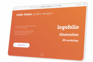 Сайт для графического дизайнера