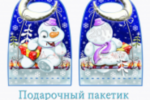 подарочный пакетик