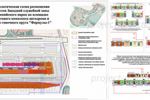 Проект интеграции гоночной трассы «Формула 1» в Олимпийский парк