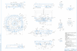 Салазки верхние долбежного станка 7А420