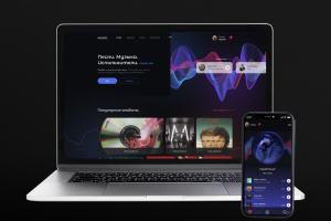 Сервис для поиска и прослушивания музыки