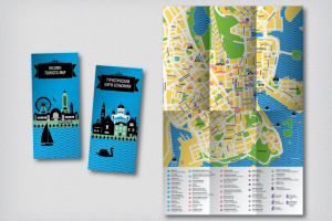 Туристическая карта Хельсинки