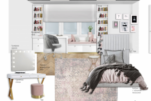 Коллаж детской комнаты