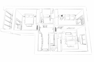 Скетч планировки квартиры под сдачу в аренду