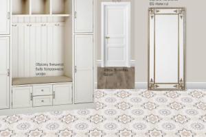 Коридор - бюджетный ремонт в квартиру под сдачу (коллаж)